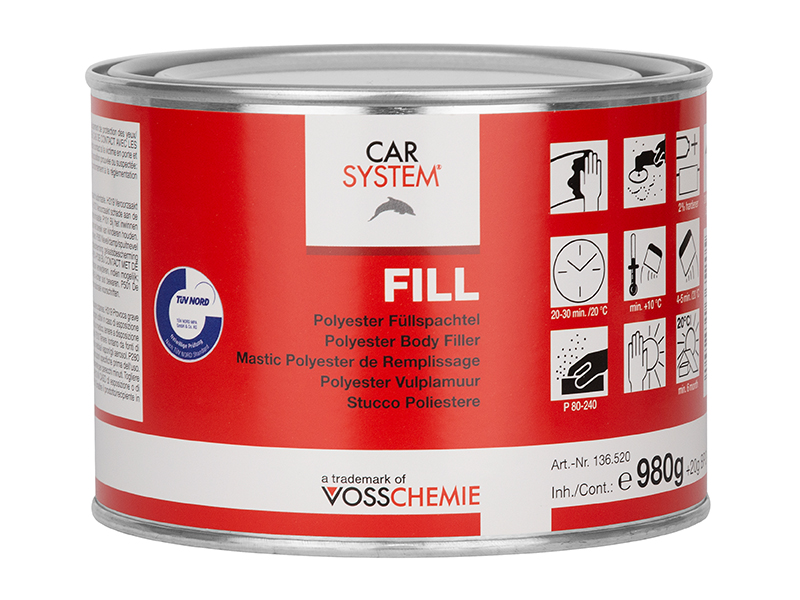 FILL POLYESTER BODY FILLER (INCL. HARDENER) RSB Auto Group