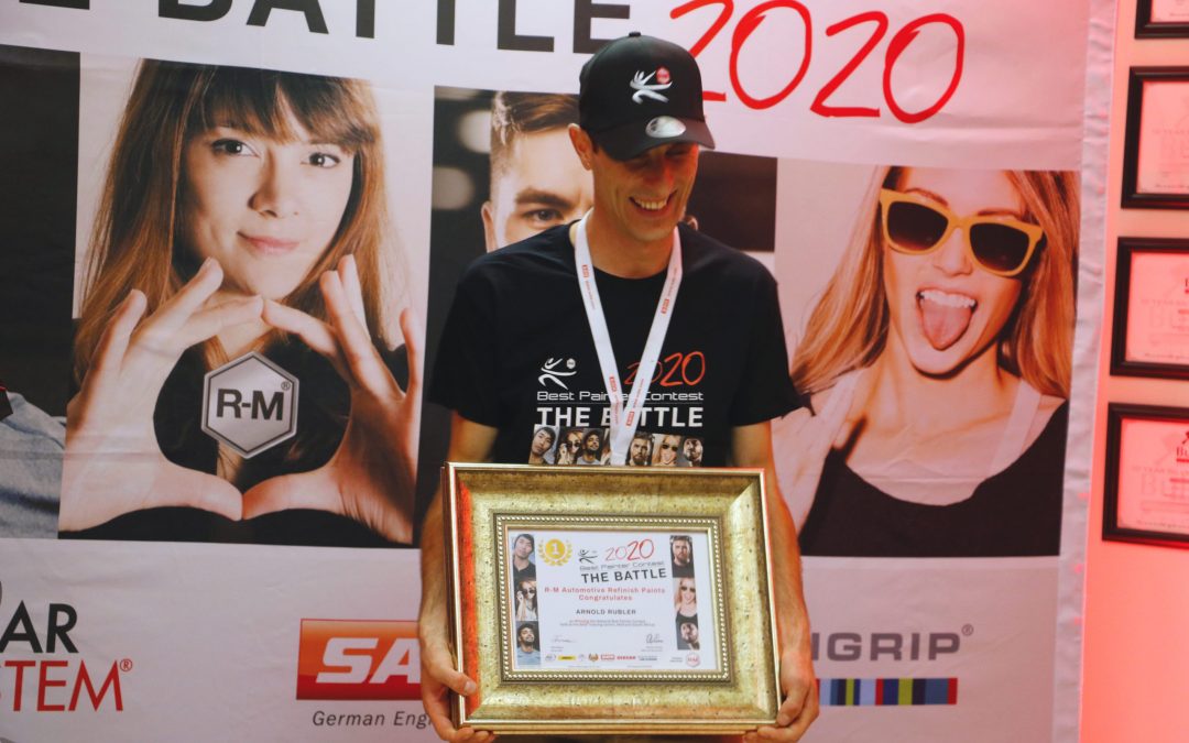 Arnold Rübler scoops top prize in the 2020 South African R-M Best Painter Contest