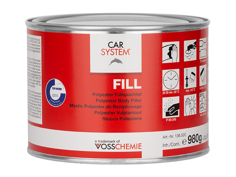 FILL POLYESTER BODY FILLER (INCL. HARDENER) - RSB Auto Group
